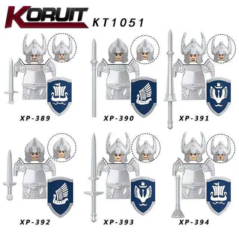 MOC Building Blocks Medieval Soldier Figure DIY Military Battle Scene Weapon Accessories Creative Educational Assembly Kids Toys
MOC Building Blocks Medieval Soldier Figure DIY Military Battle Scene Weapon Accessories Creative Educational Assembly Kids Toys