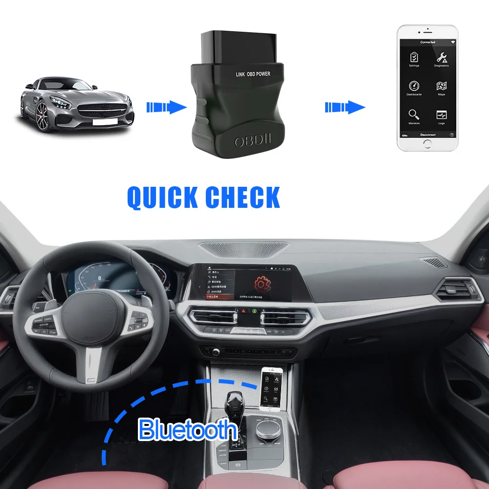 Instrument Code Removal For Android and Windows Car Care Wireless Bluetooth 4.0 OBD2 Interface Adapter Car Diagnostic Scanner
Instrument Code Removal For Android and Windows Car Care Wireless Bluetooth 4.0 OBD2 Interface Adapter Car Diagnostic Scanner