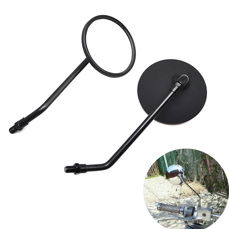 8/10MM Motorcycle Rearview Mirror ABS Cafe Racer Black Chrome Mirror For Kawasaki Vulcan S 650 Z250SL Vespa LX Primavera PX 125
8/10MM Motorcycle Rearview Mirror ABS Cafe Racer Black Chrome Mirror For Kawasaki Vulcan S 650 Z250SL Vespa LX Primavera PX 125