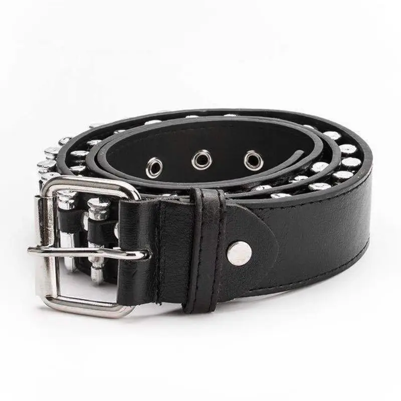 Hollow Rivet Luxury Personality Wild Waistband New Fashion Ladies Men Punk Imitation Leather Adjustable Belt
Hollow Rivet Luxury Personality Wild Waistband New Fashion Ladies Men Punk Imitation Leather Adjustable Belt