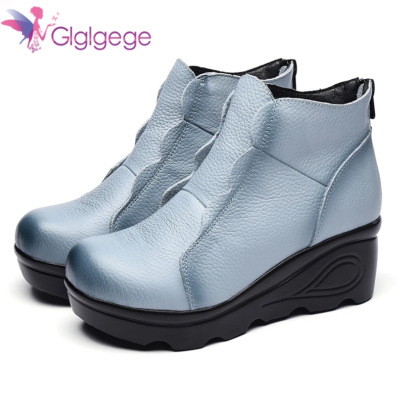 Xiuteng New winter women's snow boots leather cowhide boots feet bare casual leather large size women boots zapatos de mujer
Xiuteng New winter women's snow boots leather cowhide boots feet bare casual leather large size women boots zapatos de mujer