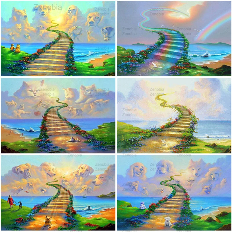 Rainbow Bridge Diy 5D Diamond Painting Full Round Drill Resin Mosaic Landscape Animal Diamond Embroidery Cross Stitch Home Decor
Rainbow Bridge Diy 5D Diamond Painting Full Round Drill Resin Mosaic Landscape Animal Diamond Embroidery Cross Stitch Home Decor