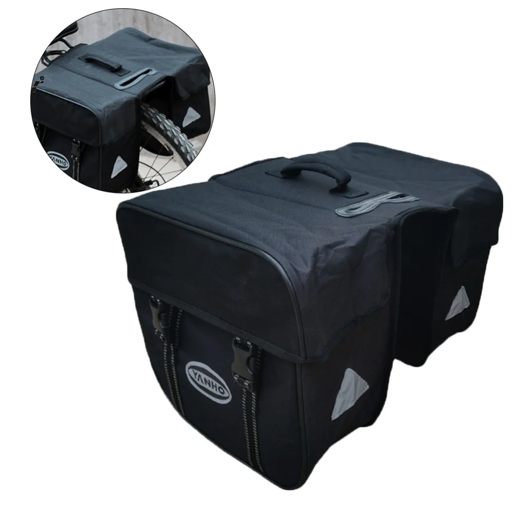Double Side Rear Back Bag Waterproof Wear-resistant Mountain and Road Bike Tail Seat Bag(Black)
Double Side Rear Back Bag Waterproof Wear-resistant Mountain and Road Bike Tail Seat Bag(Black)