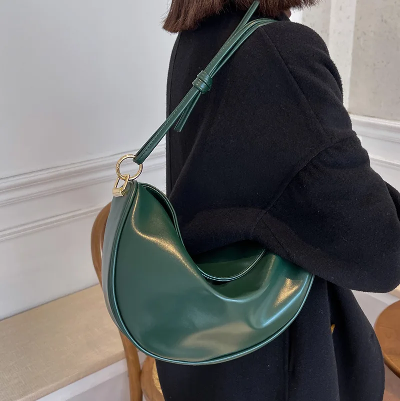 

High-quality Bag Women's Large Capacity 2021new Fashion Autumn and Winter Niche One-shoulder Underarm Bag Messenger Dumpling Bag
