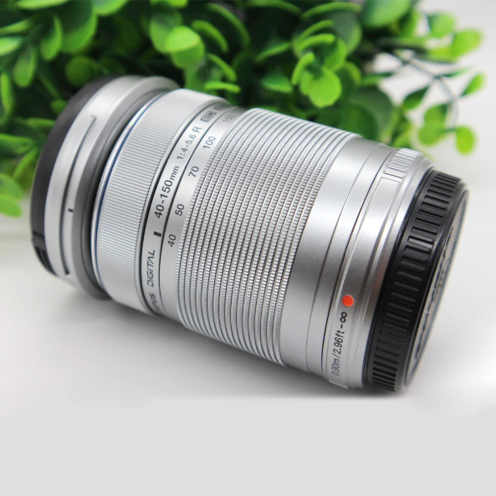 Без коробки новые M.ZUIKO DIGITAL ED 40 150 мм f/4 5 6 R объектив для цифровой камеры Olympus E PL8 PL7 PL6