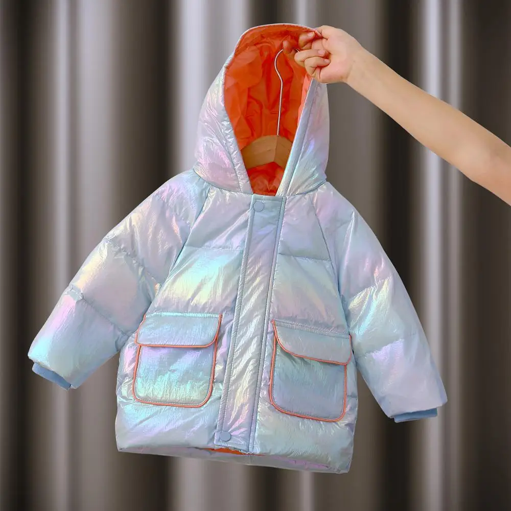 Down Jacket Parka for Boy 2020 Winter Girl Shiny Waterproof Outerwear Children Clothing Snowwear Kids Toddler Coat Baby Clothes
Down Jacket Parka for Boy 2020 Winter Girl Shiny Waterproof Outerwear Children Clothing Snowwear Kids Toddler Coat Baby Clothes