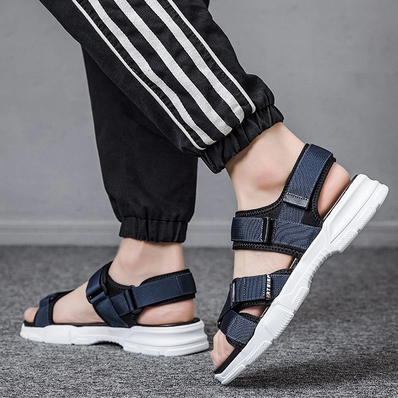 Уличные мужские сандалии da heren homme de verano, мужские спортивные сандалии, сандалии, рабочие сандалии 2020
Уличные мужские сандалии da heren homme de verano, мужские спортивные сандалии, сандалии, рабочие сандалии 2020