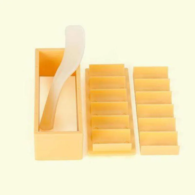 4Pcs/Set New 2in1 Sushi Maker Equipment Kit, Japanese Rice Ball Cake Roll Mold Sushi Multifunctional Mould Making Sushi Tools
4Pcs/Set New 2in1 Sushi Maker Equipment Kit, Japanese Rice Ball Cake Roll Mold Sushi Multifunctional Mould Making Sushi Tools