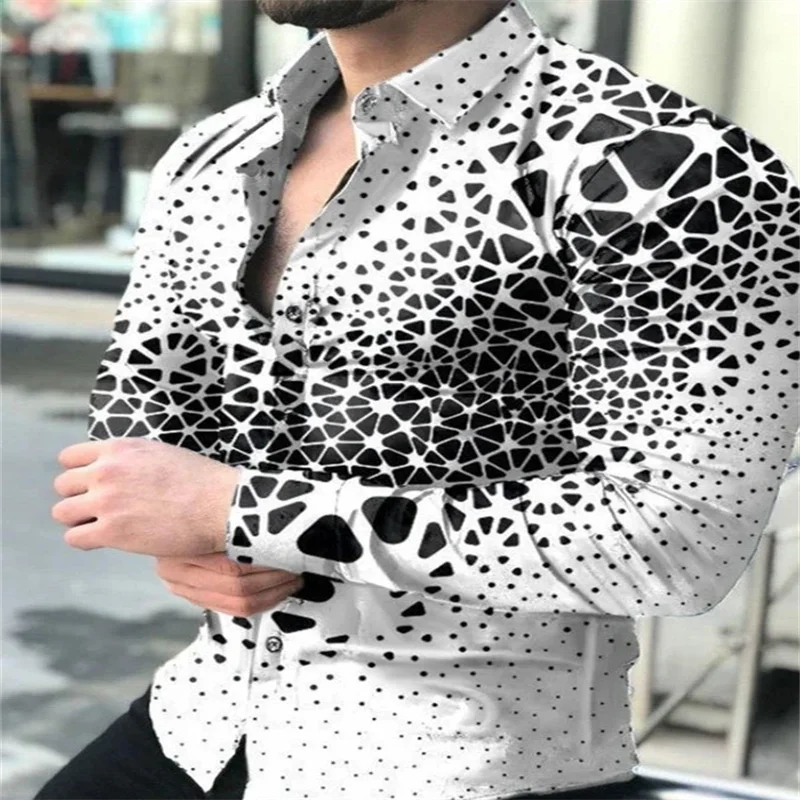 2021 New Men's Hot-selling Casual Fashion Printed Shirt Gentleman Single-breasted Cardigan Long-sleeved Shirt For Men M-3XL
2021 New Men's Hot-selling Casual Fashion Printed Shirt Gentleman Single-breasted Cardigan Long-sleeved Shirt For Men M-3XL