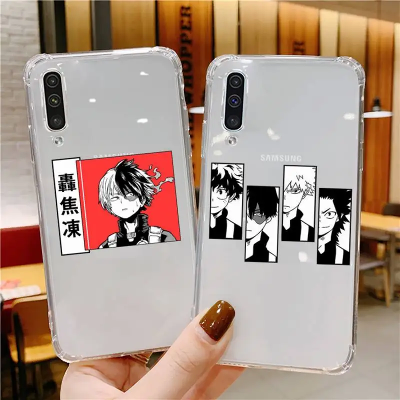 My Hero Academia Anime Phone Case for Samsung A 51 50 52 12 21s 31 40 70 71 note S 20 10 21 ultra plus fe clear coque shell
My Hero Academia Anime Phone Case for Samsung A 51 50 52 12 21s 31 40 70 71 note S 20 10 21 ultra plus fe clear coque shell
