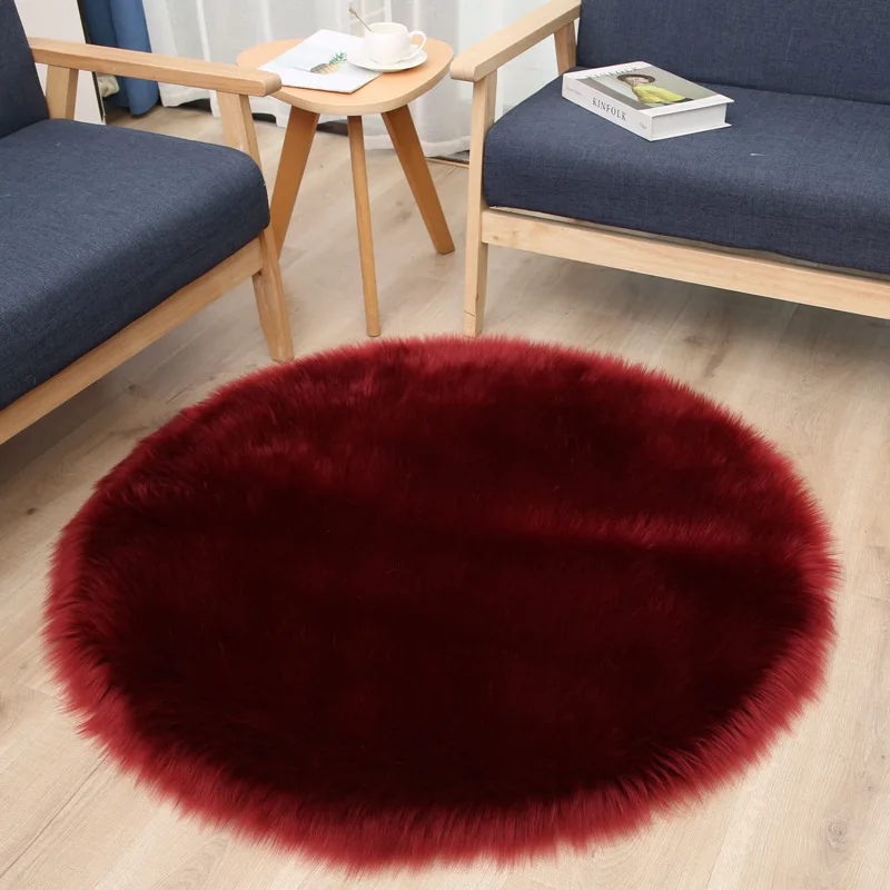 Yoga Mat Imitation Wool Carpet Plush Living Room Coffee Table Round Floor Mat Bedroom Bedside Carpet
Yoga Mat Imitation Wool Carpet Plush Living Room Coffee Table Round Floor Mat Bedroom Bedside Carpet