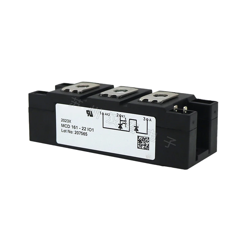 Warehouse Stock and 1 Year Warranty NEW SCR Module MCD161-20io1 Thyristor Module MCD161-22io1
Warehouse Stock and 1 Year Warranty NEW SCR Module MCD161-20io1 Thyristor Module MCD161-22io1