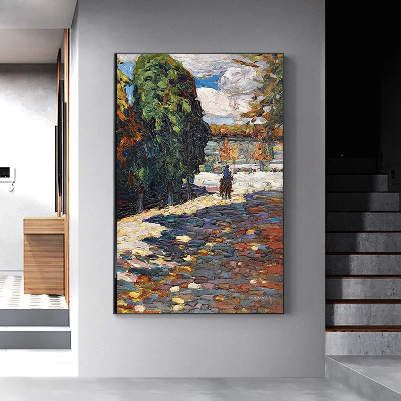 Vasily Kandinsky's "Citon Knight In The Park St. Cloud" Canvas Painting Picture Background Wall Decorative Home Decorative Arts
Vasily Kandinsky's "Citon Knight In The Park St. Cloud" Canvas Painting Picture Background Wall Decorative Home Decorative Arts