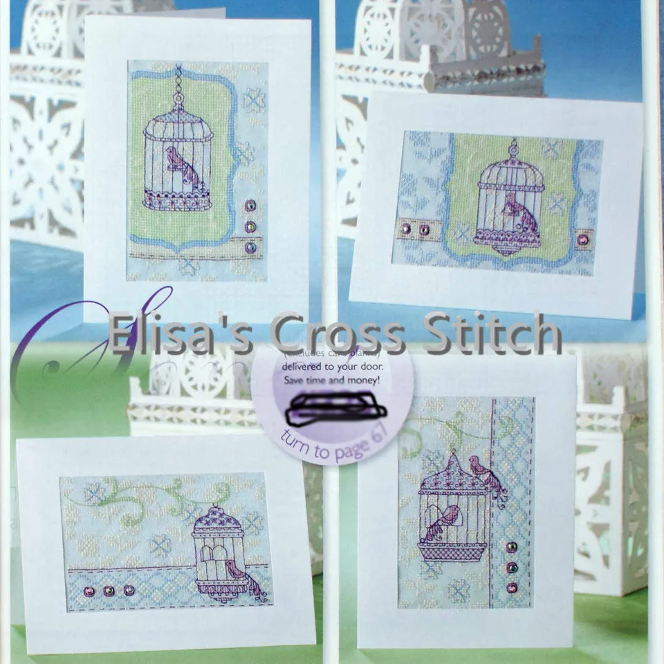 CD229 16ct DIY Greeting Card Art Popular Full Set CrossStitch Greeting Card Birthday Christmas Gift Beauty New Cage
CD229 16ct DIY Greeting Card Art Popular Full Set CrossStitch Greeting Card Birthday Christmas Gift Beauty New Cage