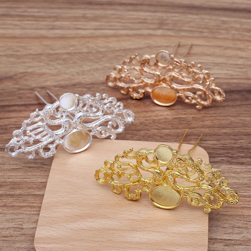 5 PCS 42*90mm Metal Alloy Hair Stick Setting Vintage Dragon Hair Fork Base For Women Headwear Accessories DIY Jewelry Making
5 PCS 42*90mm Metal Alloy Hair Stick Setting Vintage Dragon Hair Fork Base For Women Headwear Accessories DIY Jewelry Making