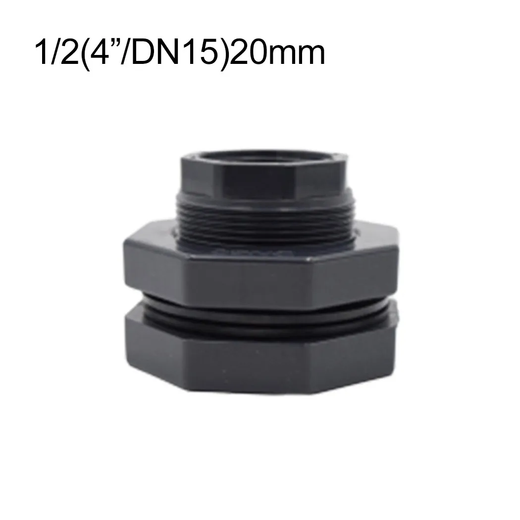 Water Tank Connection DN15-20 UPVC Water Tank Connector Rain Barrel Rain Buckets Connection Water Tank Screw Connection
Water Tank Connection DN15-20 UPVC Water Tank Connector Rain Barrel Rain Buckets Connection Water Tank Screw Connection