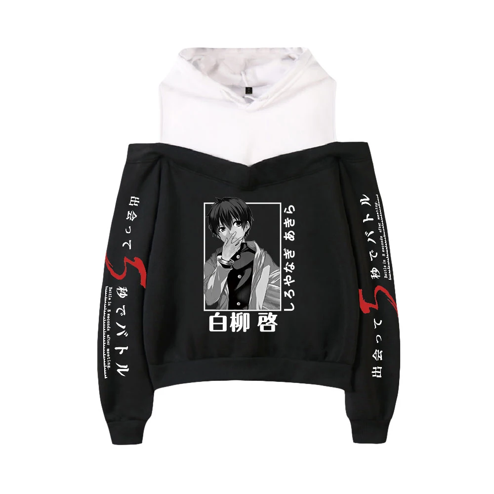 2021 Anime 5 Seconds to Death Harajuku Casual Women Off-the-shoulder Sweatshirt Girl Clothes Pullovers long sleeve Streetwear
2021 Anime 5 Seconds to Death Harajuku Casual Women Off-the-shoulder Sweatshirt Girl Clothes Pullovers long sleeve Streetwear