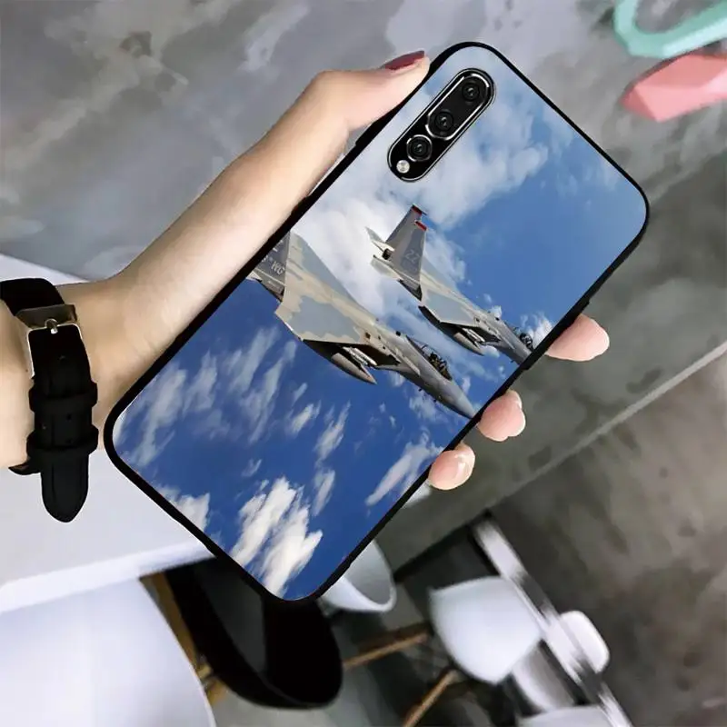 Air Combat Phone Case For Huawei G7 G8 P7 P8 P9 P10 P20 P30 Lite Mini Pro P Smart Plus Black Soft TPU Cove Fundas
Air Combat Phone Case For Huawei G7 G8 P7 P8 P9 P10 P20 P30 Lite Mini Pro P Smart Plus Black Soft TPU Cove Fundas