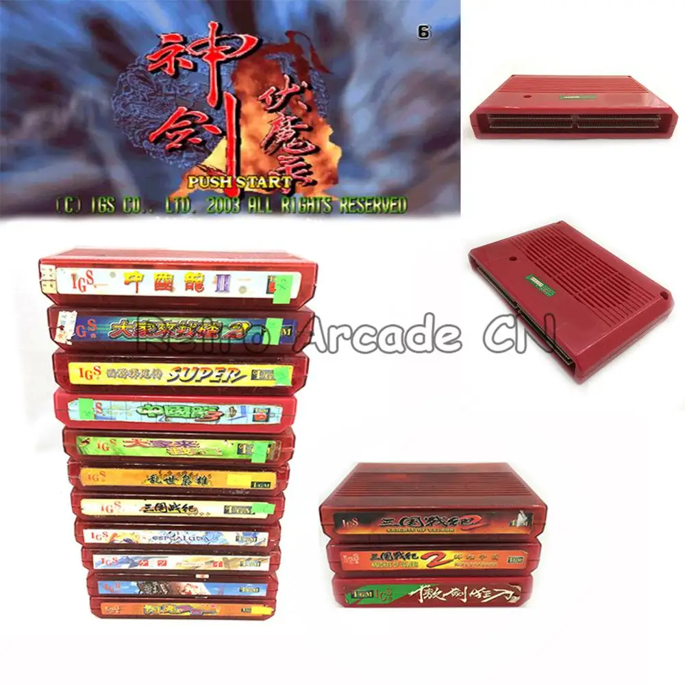 SNK NEO GEO MVS Motherboard IGS Arcade PCB 8 Games Oriental Legend Super Shiny 3-in-1 Killing Blade Arcade Game Machine Used
SNK NEO GEO MVS Motherboard IGS Arcade PCB 8 Games Oriental Legend Super Shiny 3-in-1 Killing Blade Arcade Game Machine Used