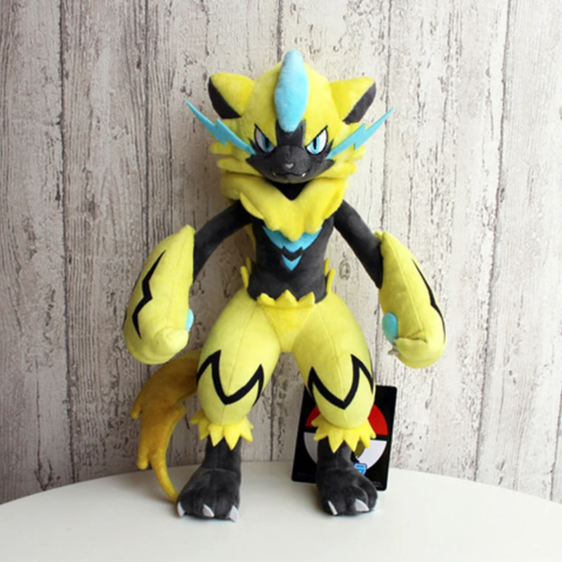 Pokemon Zeraora Our Story movie plush doll Swingable hand foot Hobby collection quality toys Children's day gift
Pokemon Zeraora Our Story movie plush doll Swingable hand foot Hobby collection quality toys Children's day gift