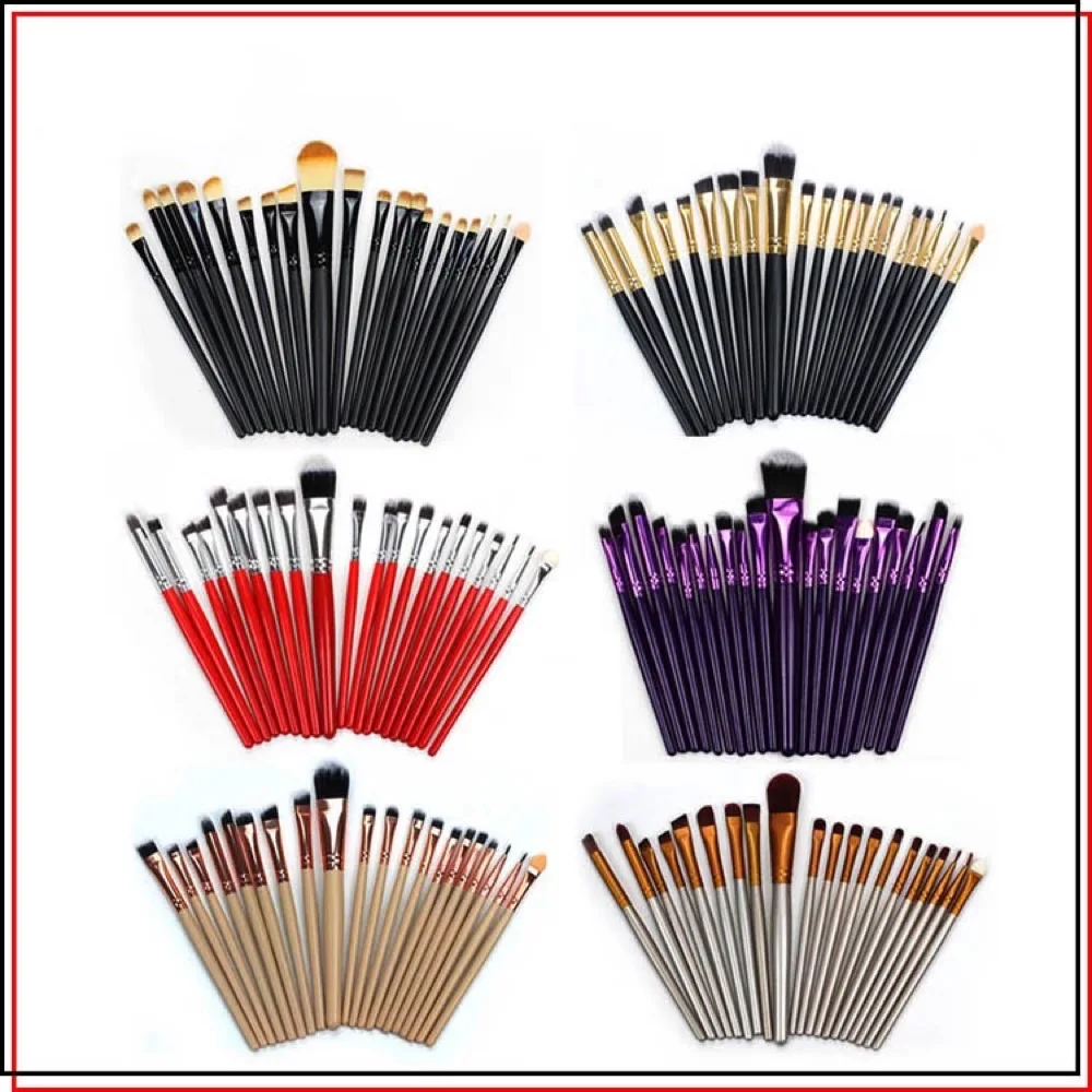 Makeup Tools Set of 20 Makeup Brushes, Foundation Brushes, Loose Powder Brushes, Blush Brushes, Eye Brushes, Beginner Makeup Set
Makeup Tools Set of 20 Makeup Brushes, Foundation Brushes, Loose Powder Brushes, Blush Brushes, Eye Brushes, Beginner Makeup Set