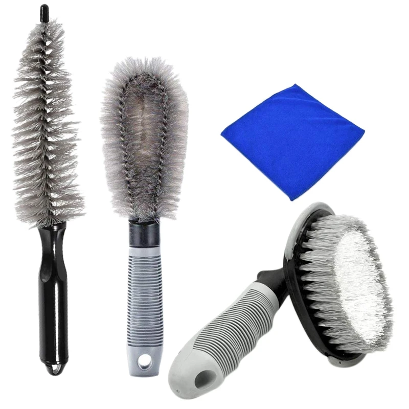 4 Pack Car Motorcycle Bicycle Tire Brush Washing Tool Car Wheel Cleaning Brush Set
4 Pack Car Motorcycle Bicycle Tire Brush Washing Tool Car Wheel Cleaning Brush Set