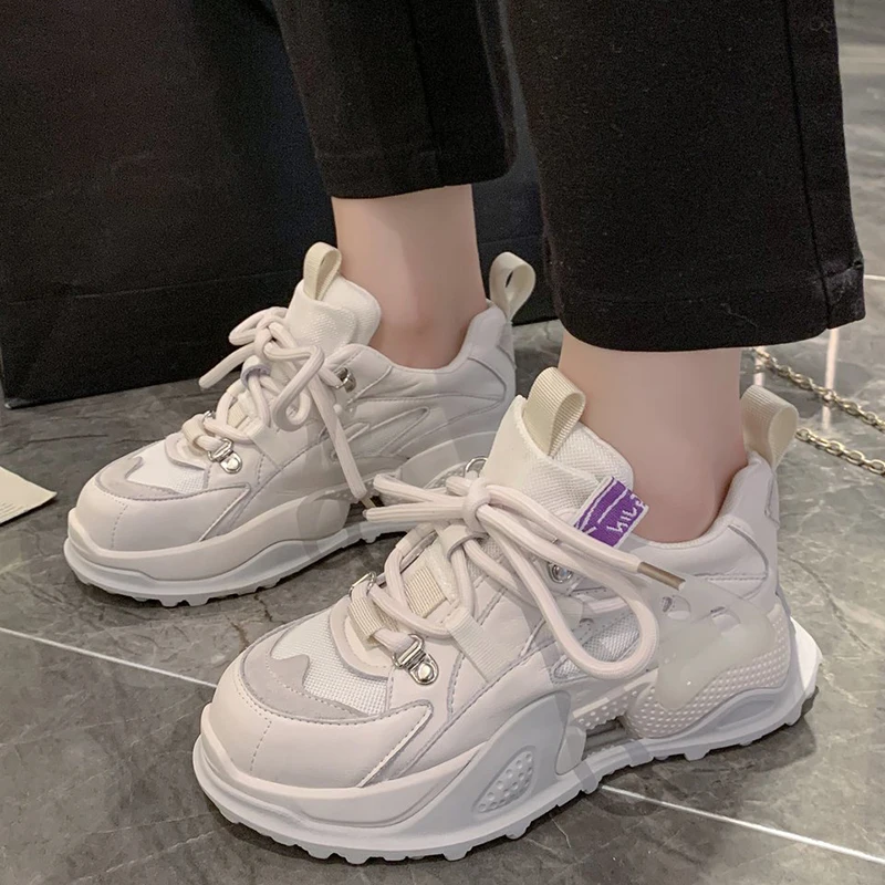 New Summer Fashion Chunky Sneakers Women Vulcanize Shoes Ladies Casual Shoes Flats Platform Sneakers Trainers 2021 Hot
New Summer Fashion Chunky Sneakers Women Vulcanize Shoes Ladies Casual Shoes Flats Platform Sneakers Trainers 2021 Hot