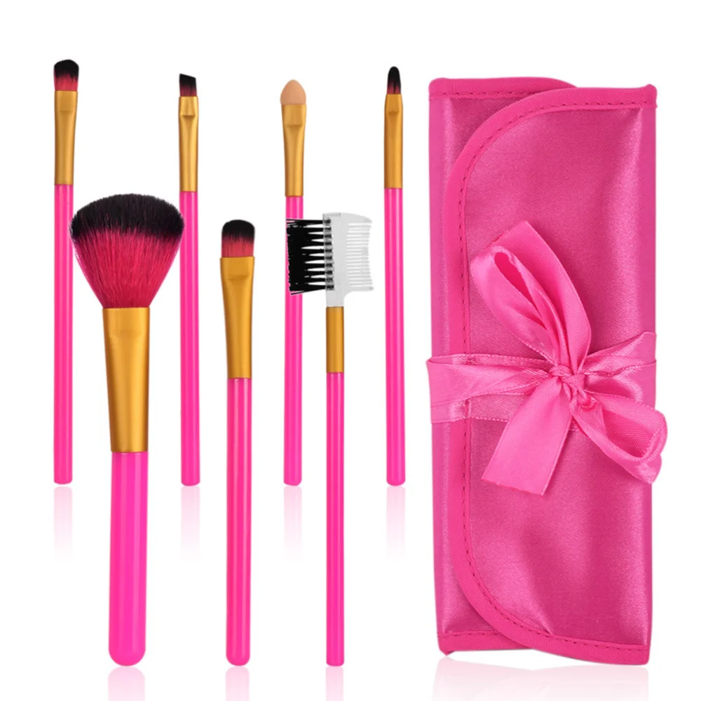 1 Set of 7pcs Makeup Brushes Eyeshadow Brush Loose Powder Brush Brush Lip Brush with Storage Bag
1 Set of 7pcs Makeup Brushes Eyeshadow Brush Loose Powder Brush Brush Lip Brush with Storage Bag