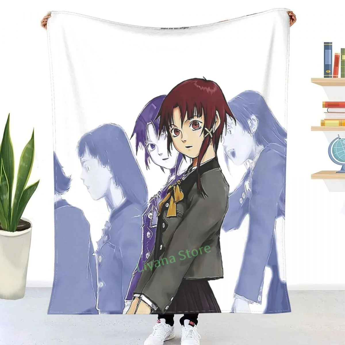 Serial Experiments Lain PS1 Promo Throw Blanket 3D printed sofa bedroom decorative blanket children adult Christmas gift
Serial Experiments Lain PS1 Promo Throw Blanket 3D printed sofa bedroom decorative blanket children adult Christmas gift
