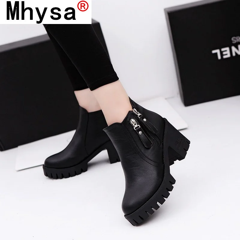 Женские ботильоны из искусственной кожи на платформе, повседневные ботинки на высоком каблуке, Новинка осени 2021, модные женские ботинки на ... 
Женские ботильоны из искусственной кожи на платформе, повседневные ботинки на высоком каблуке, Новинка осени 2021, модные женские ботинки на ...