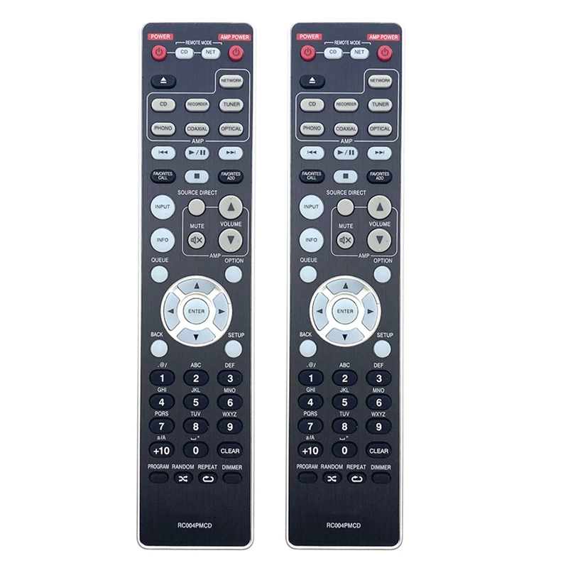 2Pcs RC004PMCD Remote Control,Remote Control Replacement for Marantz CD Player RC002PMCD RC001PMCD CD6007
2Pcs RC004PMCD Remote Control,Remote Control Replacement for Marantz CD Player RC002PMCD RC001PMCD CD6007