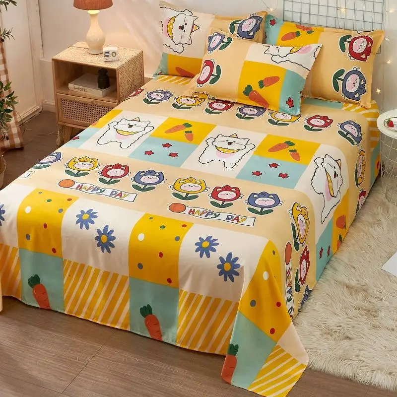 Sheets Single Single Double Bed Student Dormitory Sheet Four Seasons Universal Kang Single Bed Cover (no pillowcase)
Sheets Single Single Double Bed Student Dormitory Sheet Four Seasons Universal Kang Single Bed Cover (no pillowcase)