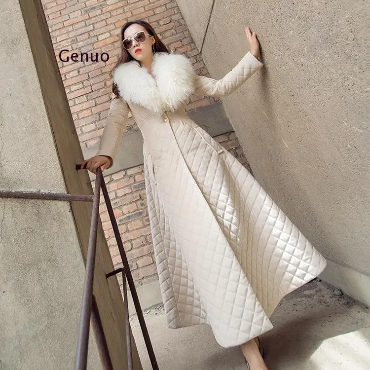 Женская длинная парка с меховым воротником, пальто, новинка 2019, яркая Женская приталенная куртка черного, бежевого цветов
Женская длинная парка с меховым воротником, пальто, новинка 2019, яркая Женская приталенная куртка черного, бежевого цветов