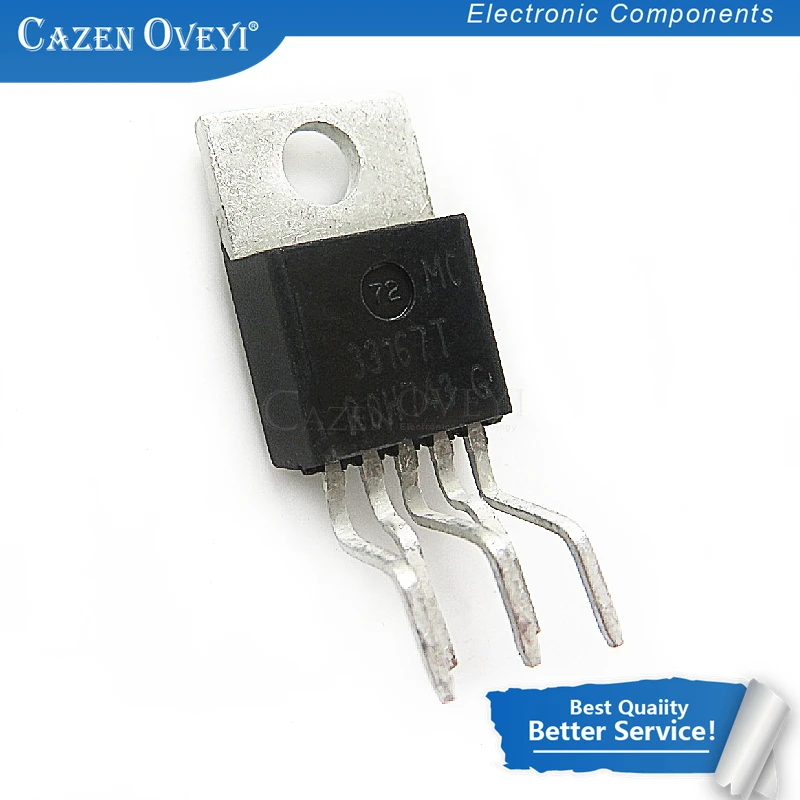 10pcs/lot MC33167TG MC33167T MC33167 33167T TO220 5 In Stock|Интегральные схемы| |