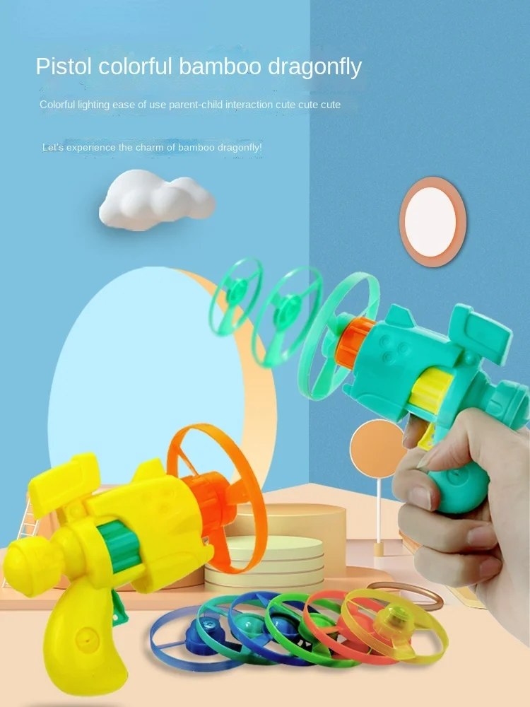 Children's Luminous Bamboo Dragonfly Outdoor Sky Dancers Aircraft Catapult Frisbee Rotating Flash Spinning Top Boy Toy
Children's Luminous Bamboo Dragonfly Outdoor Sky Dancers Aircraft Catapult Frisbee Rotating Flash Spinning Top Boy Toy