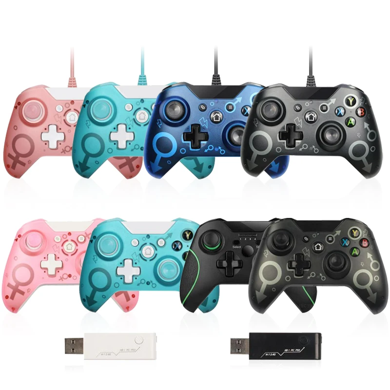 Wired/2.4GHZ Wireless Adapter Joystick Gamepad Bluetooth-compatible Controller Compatible With Xbox One/One S/One X/P3/Windows
Wired/2.4GHZ Wireless Adapter Joystick Gamepad Bluetooth-compatible Controller Compatible With Xbox One/One S/One X/P3/Windows