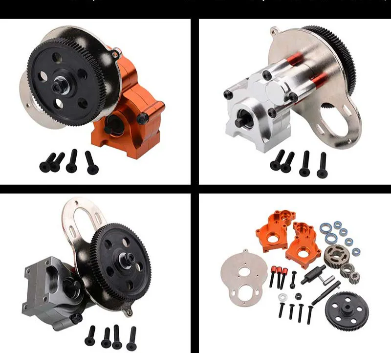 Rgt 86100 Rock Crawler 1/10 Upgrade Accessories R86020 Drive Gear Gearbox Assembly All-Metal Transmission Case for RC Cars
Rgt 86100 Rock Crawler 1/10 Upgrade Accessories R86020 Drive Gear Gearbox Assembly All-Metal Transmission Case for RC Cars