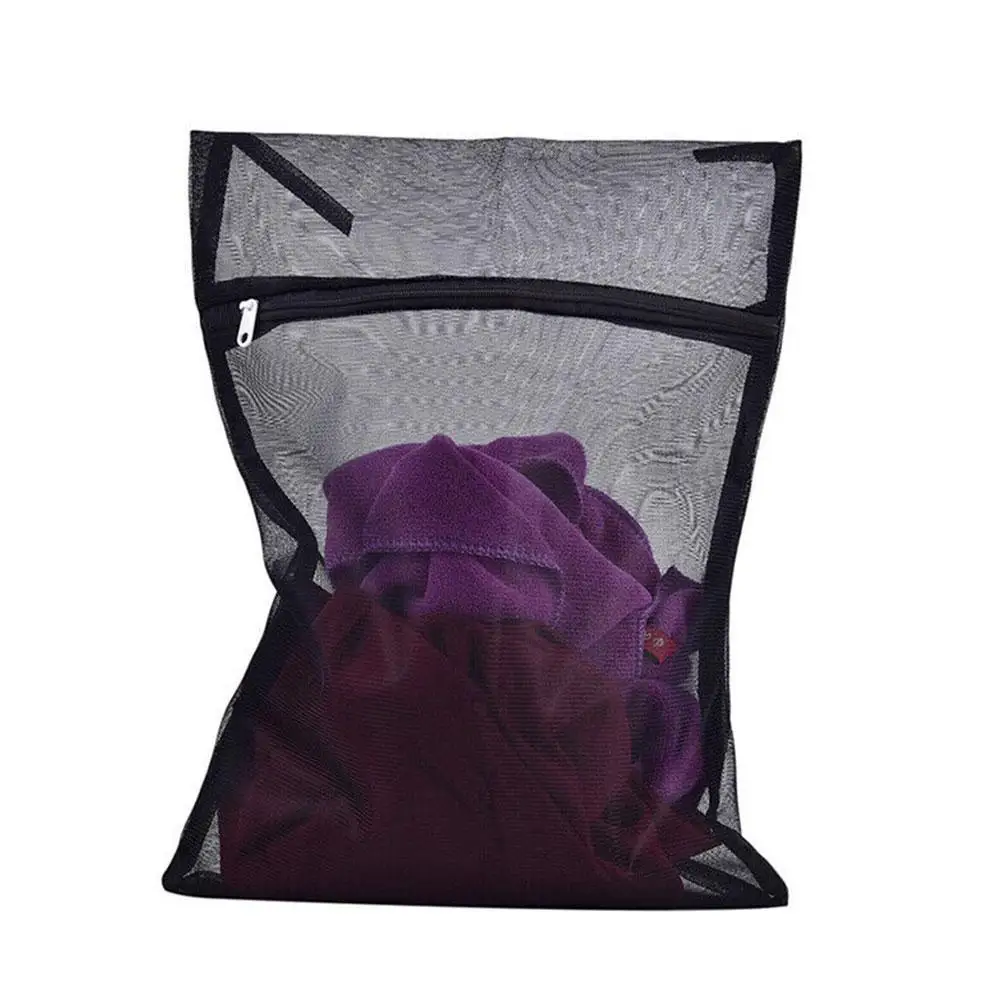 New 1PC Clothes Washing Machine Laundry Bag With Zipper Nylon Mesh Net Bra Washing Bag 5 Sizes Black Wash Bags
New 1PC Clothes Washing Machine Laundry Bag With Zipper Nylon Mesh Net Bra Washing Bag 5 Sizes Black Wash Bags