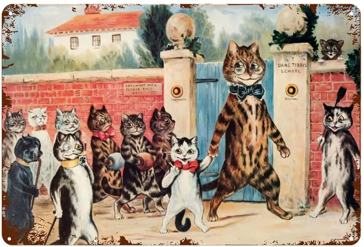 Cat Metal Tin SignA picture with a storyFace Poster Home Bathroom Toilet Living Room Art Wall Decoration
Cat Metal Tin SignA picture with a storyFace Poster Home Bathroom Toilet Living Room Art Wall Decoration