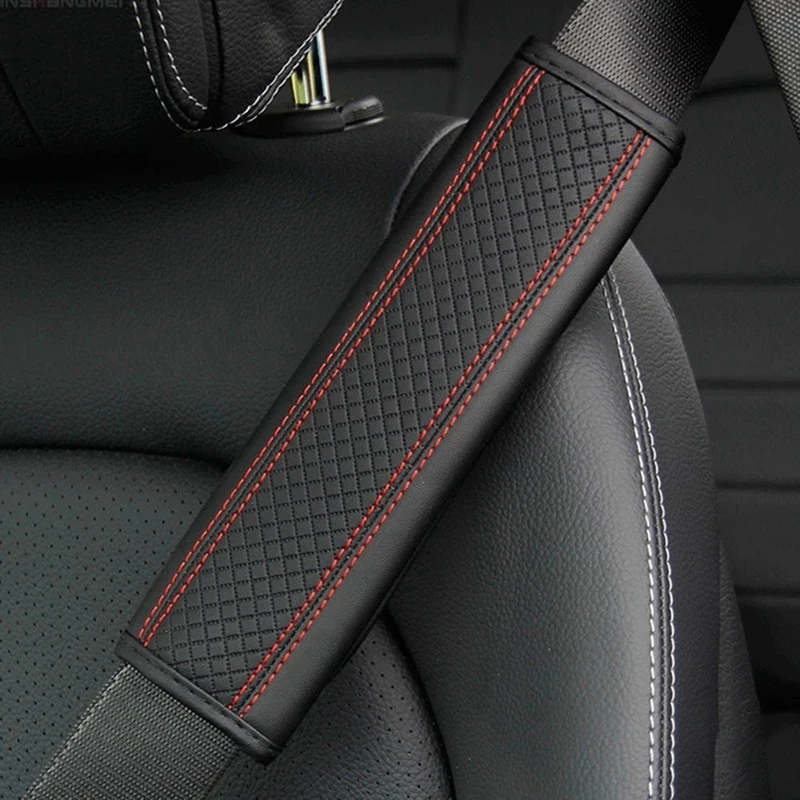 2/1 Piece of Car PU Fiber leather Seat Belt Shoulder Cover Breathable Protection Seat Belt Padding Car Interior Accessories With
2/1 Piece of Car PU Fiber leather Seat Belt Shoulder Cover Breathable Protection Seat Belt Padding Car Interior Accessories With