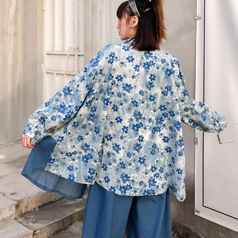 Streetwear 2020 Spring summer New Casual Suit Oversized Two-piece sets Flower print Long Sleeve Shirt Top + Trousers pants suits
Streetwear 2020 Spring summer New Casual Suit Oversized Two-piece sets Flower print Long Sleeve Shirt Top + Trousers pants suits
