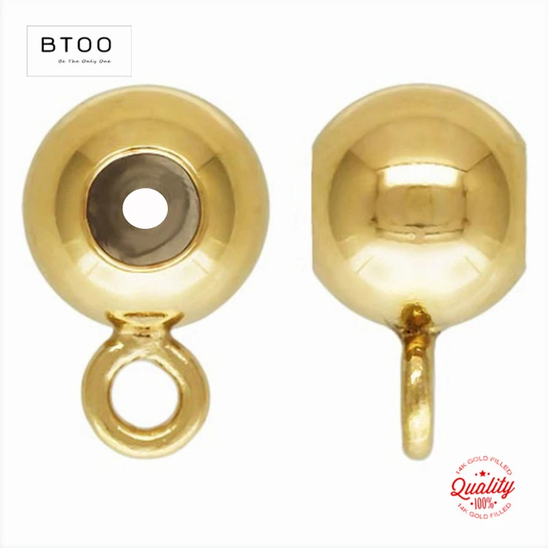 14K Gold Filled Bead with Silicone Insert and Ring Gold Beads for Jewelry Making Handmde DIY Accessories Gold Jewelry Findings
14K Gold Filled Bead with Silicone Insert and Ring Gold Beads for Jewelry Making Handmde DIY Accessories Gold Jewelry Findings