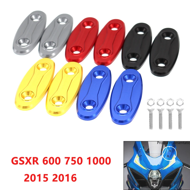 Mirror Code for Suzuki GSXR GSX-R 600 750 1000 Motorcycle Decoration MirrorCode CVC Aluminum 2015-2016
Mirror Code for Suzuki GSXR GSX-R 600 750 1000 Motorcycle Decoration MirrorCode CVC Aluminum 2015-2016