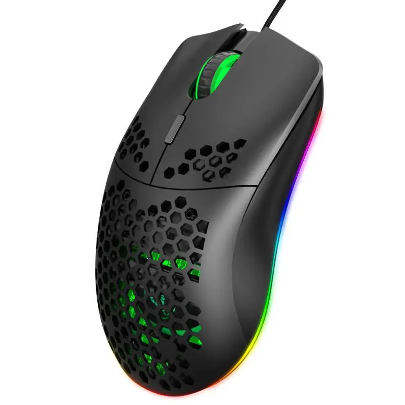 6400DPI Adjustable 6 Buttons Gamer USB Wired Honeycomb Hollow Mouse Hollow-out RGB Gaming Mice for Desktop PC Laptop
6400DPI Adjustable 6 Buttons Gamer USB Wired Honeycomb Hollow Mouse Hollow-out RGB Gaming Mice for Desktop PC Laptop
