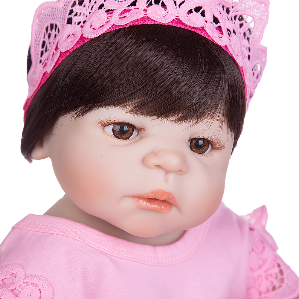 KEIUMI 23 Inch White Skin Reborn Baby Dolls With Pacifier Lifelike Full Silicone Reborn Babies Doll Handmade Girl Children Gifts
KEIUMI 23 Inch White Skin Reborn Baby Dolls With Pacifier Lifelike Full Silicone Reborn Babies Doll Handmade Girl Children Gifts