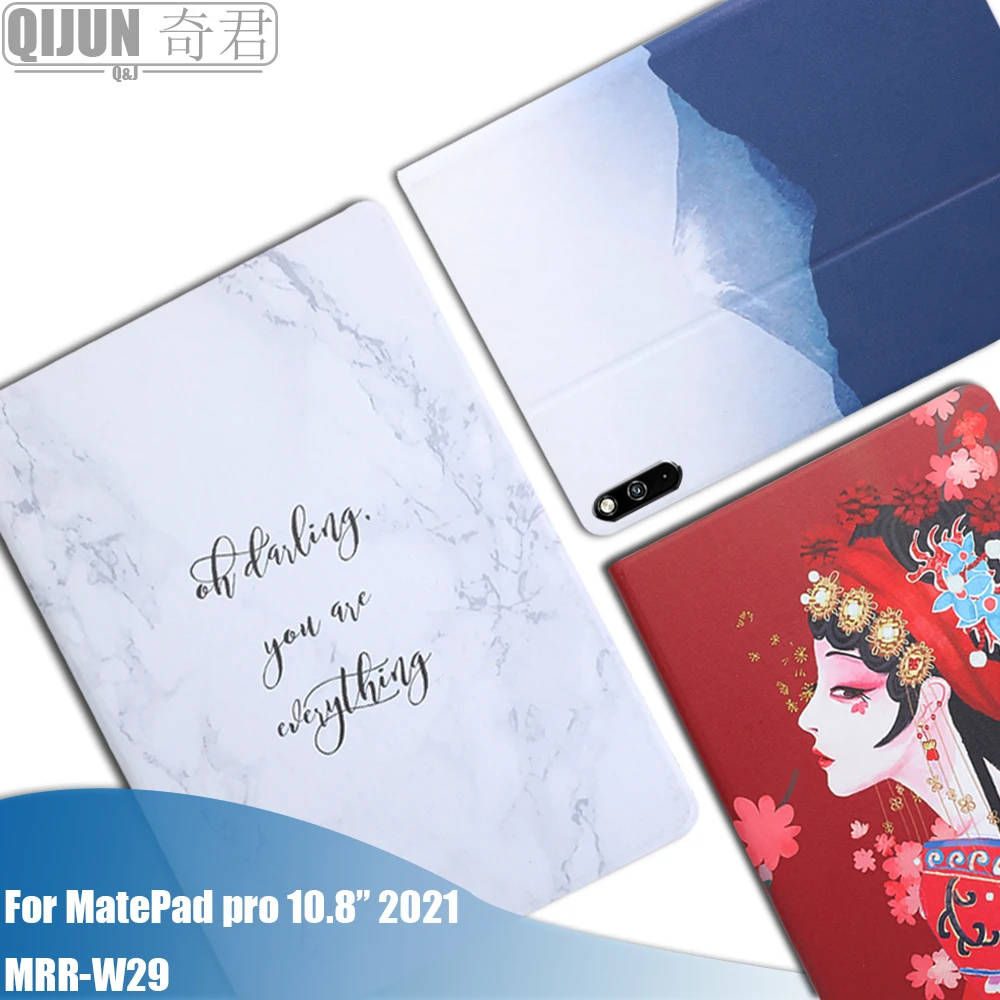 tablet flip case for Huawei Matepad pro 10.8" 2021 5G protective Stand Cover Silicone soft shell painting funda capa for MRR-W29
tablet flip case for Huawei Matepad pro 10.8" 2021 5G protective Stand Cover Silicone soft shell painting funda capa for MRR-W29