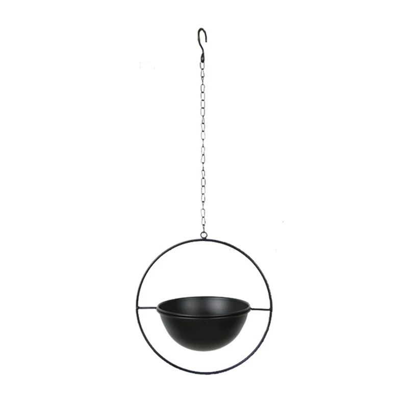 J2HA Nordic Style Circle Metal Plant Hanger Chain Hanging Basket Flower Pot Holder
J2HA Nordic Style Circle Metal Plant Hanger Chain Hanging Basket Flower Pot Holder