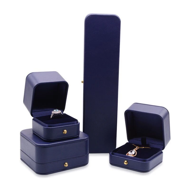 Blue-Gray Jewelry Box Ring Necklace Bracelet Jewelry Storage Gift Box Suitable For Marriage Proposal Wedding Anniversary
Blue-Gray Jewelry Box Ring Necklace Bracelet Jewelry Storage Gift Box Suitable For Marriage Proposal Wedding Anniversary