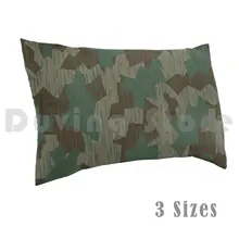 World War 2 German Camouflage. Splittermuster. Pillow Case DIY 50x75 Splittermuster Flecktarn Ww2 Camo