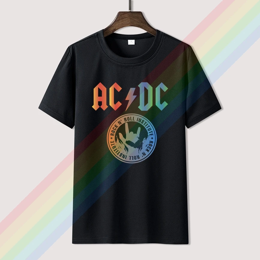 AC & DC T-Shirt Summer Print Black T Shirt Clothes Popular Shirt 100% Cotton O-Neck Tees Amazing Short Sleeve Unique Men Tops
AC & DC T-Shirt Summer Print Black T Shirt Clothes Popular Shirt 100% Cotton O-Neck Tees Amazing Short Sleeve Unique Men Tops